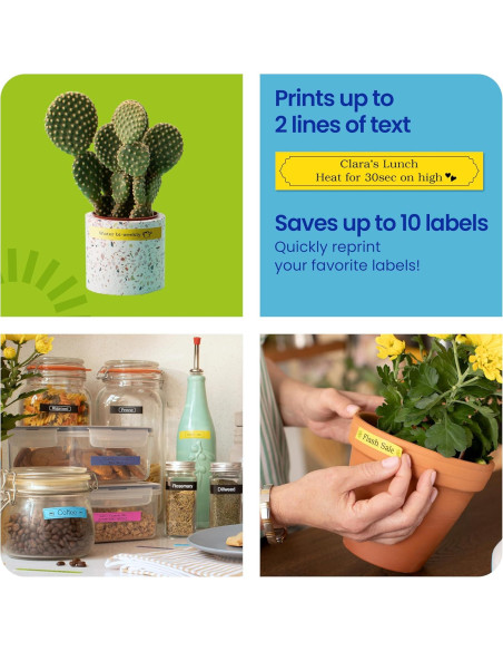 Brother P-Touch PT-N20 Fabricador de Etiquetas 12mm Portátil