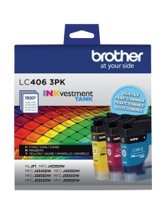 Cartuchos de Tinta Brother LC4063PK Cian, Magenta y Amarillo 2