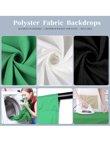 Kit de Iluminación Fotográfica Kshioe con Softbox 900W y Soporte 2x3m