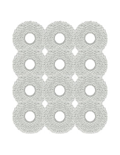 12 Almohadillas de Mopa Microfibra para Ecovacs Deebot T30s