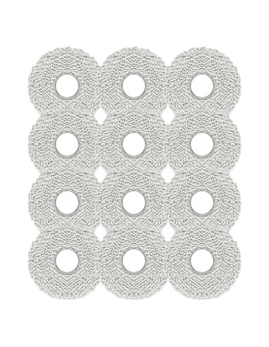 12 Almohadillas de Mopa Microfibra para Ecovacs Deebot T30s