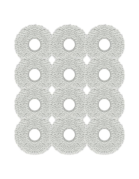 12 Almohadillas de Mopa Microfibra para Ecovacs Deebot T30s