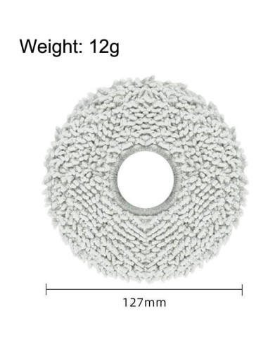 12 Almohadillas de Mopa Microfibra para Ecovacs Deebot T30s