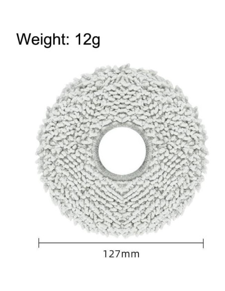 12 Almohadillas de Mopa Microfibra para Ecovacs Deebot T30s