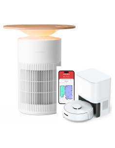 Purificador de Aire SwitchBot Mesa + Aspiradora Robot K10+