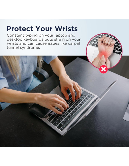 WavePads PostureUp - Soportes Ergonómicos para Muñeca - 2 Pzs