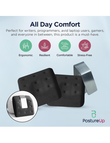 WavePads PostureUp - Soportes Ergonómicos para Muñeca - 2 Pzs