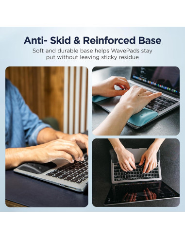 WavePads PostureUp - Soportes Ergonómicos para Muñeca - 2 Pzs