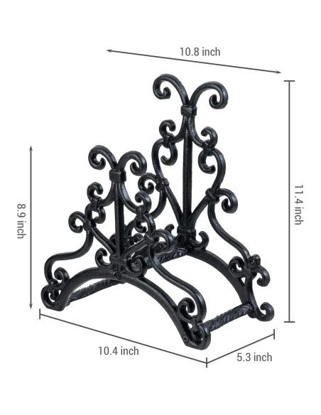 Soporte de Manguera de Jardín MyGift Montado en Pared Hierro Fundido
