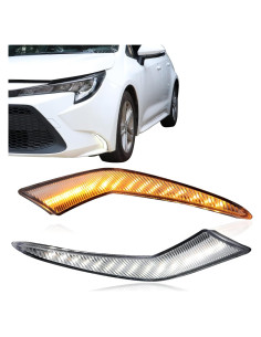 Parachoques Delantero LED Niebla GEEGEETOP Corolla 2021-2023