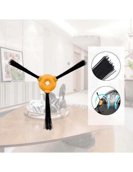 8 Cepillos Laterales Ulimymei para Robot Aspirador v710 11 11C N79S N79 5040 990