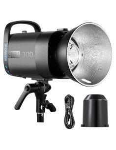 Flash Estroboscópico NEEWER S101-300W 300Ws 5600K para Estudio