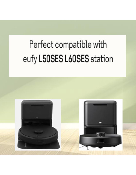 Paquete de 8 Bolsas de Repuesto HsvrySa para Aspiradora Eufy L50 L60 Paquete de 8 Bolsas de Repuesto HsvrySa para Aspiradora Eufy L50 L60