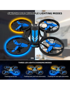 Dron Mini Epstur RC con Hovering Automático y 3 Baterías 2