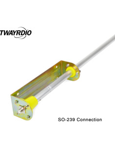 Antena Base CB TWAYRDIO 20 Pies 100W 27MHz Resistente 2