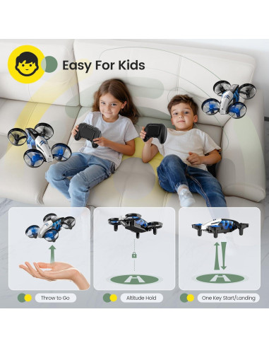 Dron Holy Stone HS210T Mini Cuadricóptero RC para Niños