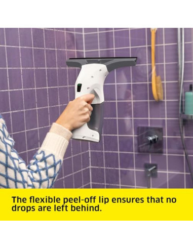 Limpiaparabrisas Eléctrico Karcher WV 1 Blanco 25.4 cm