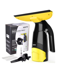 Aspiradora de Ventanas Inalámbrica Kiato 2200mAh 200ml Amarillo