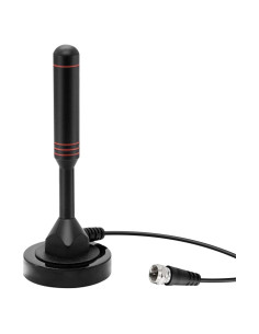 Antena de TV Digital EleMinikin con Base Magnética 35 Millas