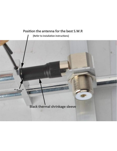 Antena Yagi HYS 9dBi UHF 400-470MHz Exterior 85cm