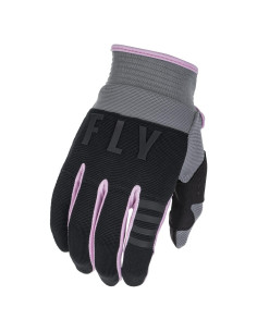 Guantes Fly Racing F-16 Adulto Motocross Gris/Negro/Rosa