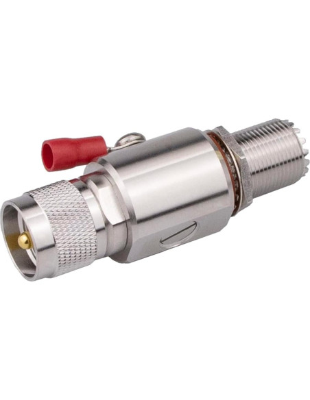 Protector de Sobretensión UHF Come-buy PL-259 a SO239 50W Protector de Sobretensión UHF Come-buy PL-259 a SO239 50W