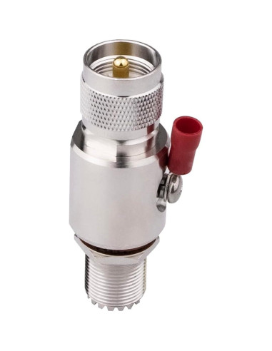 Protector de Sobretensión UHF Come-buy PL-259 a SO239 50W