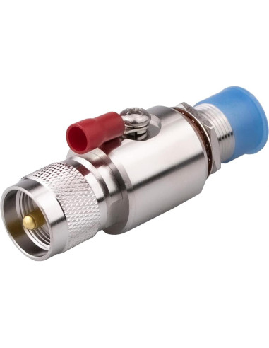 Protector de Sobretensión UHF Come-buy PL-259 a SO239 50W
