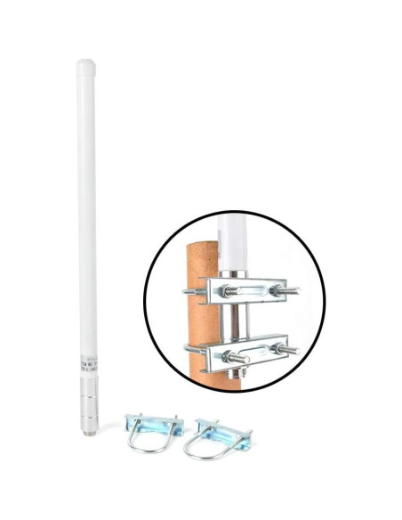 Antena HYS TC-40UV Doble Banda VHF UHF 2.5dBi 100W 40cm