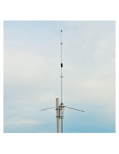 Antena HYS UHF 390-470MHz Ajustable 110cm para Radio Móvil