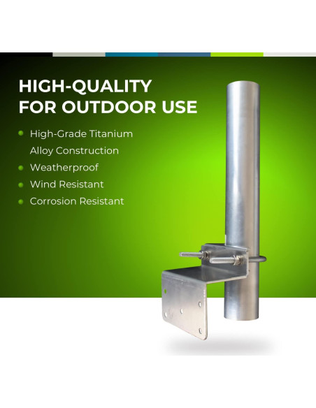 Accesorio de Montaje en Poste Bolton Technical 27cm Antena