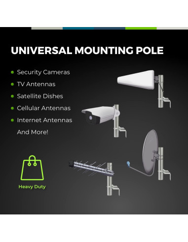 Accesorio de Montaje en Poste Bolton Technical 27cm Antena