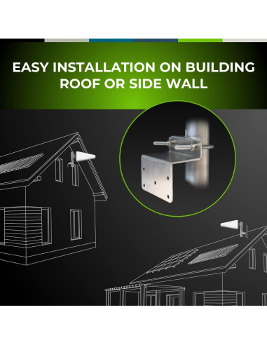 Accesorio de Montaje en Poste Bolton Technical 27cm Antena