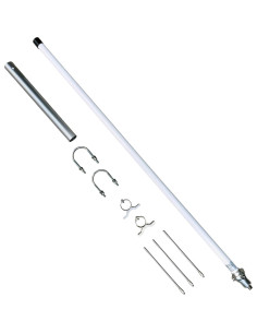 Antena Base GMRS FMUSER GR300 7.5 dBi Fibra de Vidrio 2