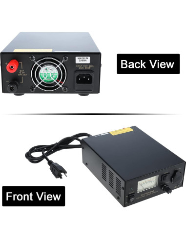 Fuente de Poder DC NORJIN 13.8V 30A con Control de Ruido