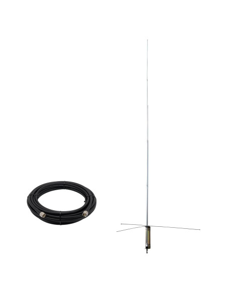 Kit Antena Estación Base CB FMUSER + Cable Coaxial 15m Kit Antena Estación Base CB FMUSER + Cable Coaxial 15m