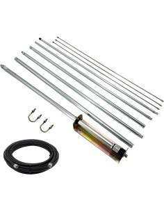 Kit Antena Estación Base CB FMUSER + Cable Coaxial 15m 2