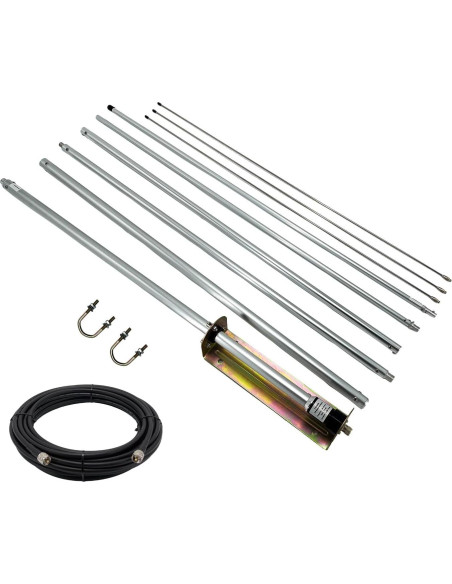 Kit Antena Estación Base CB FMUSER + Cable Coaxial 15m Kit Antena Estación Base CB FMUSER + Cable Coaxial 15m
