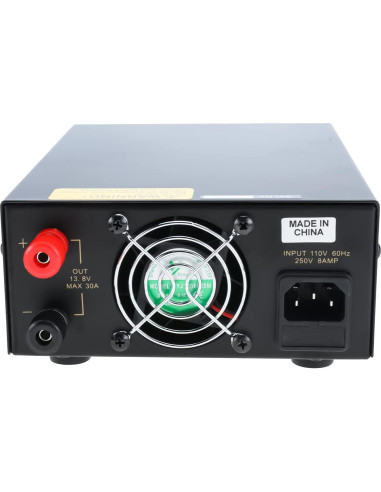 Fuente de Poder DC NORJIN 13.8V 30A con Control de Ruido