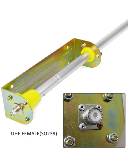 Antena CB HYS 27MHz 3.5dBi Aluminio Omni-Direccional