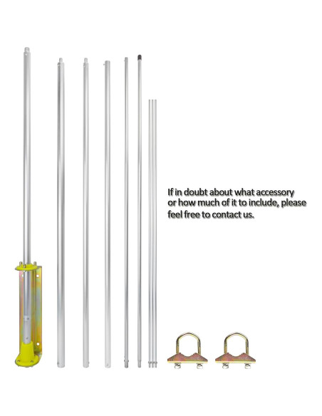 Antena CB HYS 27MHz 3.5dBi Aluminio Omni-Direccional