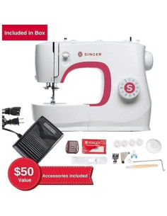 Máquina de Coser SINGER MX231 Portátil con 23 Puntadas y Accesorios 2