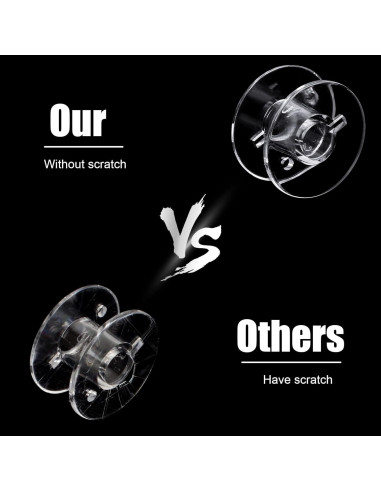 50 Bobinas de Plástico para Máquina de Coser Joyberg - Estándar