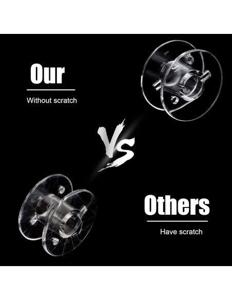 50 Bobinas de Plástico para Máquina de Coser Joyberg - Estándar