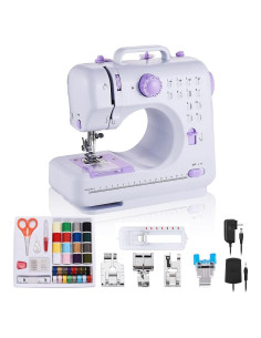 Máquina de Coser Eléctrica Portátil RXM001 12 Puntadas 2 Velocidades