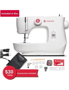 Máquina de Coser SINGER MX60 Ligera y Portátil con Accesorios 2