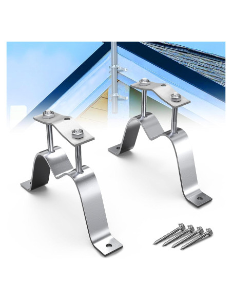 Soporte de Pared para Antena de TV Levendor - 2 Piezas Ajustable