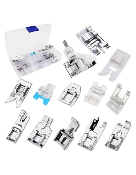 Juego de 13 Prensatelas para Máquina de Coser Brother Singer