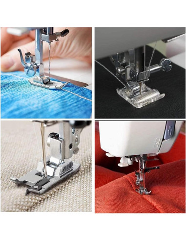 Juego de 13 Prensatelas para Máquina de Coser Brother Singer