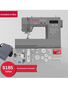 Máquina de Coser SINGER Heavy Duty 6700C - 411 Puntadas, LCD 2